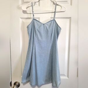 Denim minidress